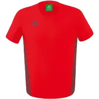 Erima Essential Team T-shirt Rouge/gris ardoise - XL