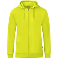 Jako Organic Hooded Sweatshirt lime S