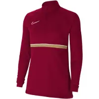 Nike Dri Fit Academy Drill Long Sleeve T-shirt Rouge S Femme