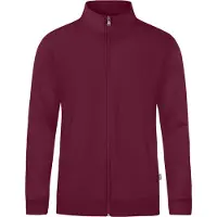 Jako Doubletex Sweatjacke maroon S
