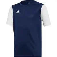 Adidas T-Shirt fonctionnel 'Estro 19' bleu nuit / blanc