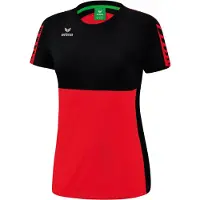 Erima Six Wings Short Sleeve T-shirt Rouge 40 Femme