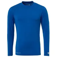 Uhlsport Distinction Colors Long Sleeve Base Layer Bleu 13-14 Years Garçon
