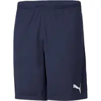 Puma Pantalon de sport 'Team Rise' bleu marine / gris clair