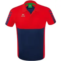 Erima Polo Six Wings New Navy/rouge - XL