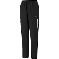 Puma Pantalon de sport noir / blanc