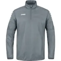 Jako Team Coupe Vent 1/2 Zip Hommes - Gris Pierre | Taille: L