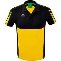 Erima Polo Six Wings Jaune/noir - XL