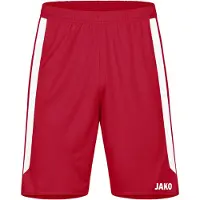 Jako Power Shorts Hommes - Rouge / Blanc