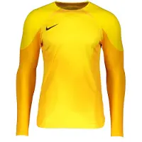 Nike Hommes, T-shirt de sport, Hommes Jersey M Nk Dfadv Gardien Iv Gk Jsyls, Tour Yellow/University Gold/Black, DH7967-719, S (S), Jaune, S