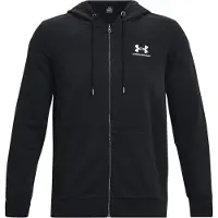 Under Armour Veste de survêtement 'Essential' noir / blanc