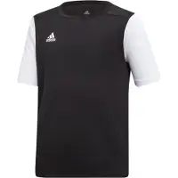 Adidas T-Shirt fonctionnel 'Estro 19' noir / blanc