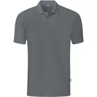 Jako Polo Uni Organic, Couleur:gris pierre, Taille:L