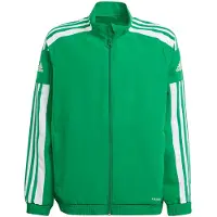 Adidas Squadra 21 Tracksuit Jacket Vert 13-14 Years Enfants