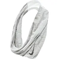 Nike Bandeau de sport gris / blanc
