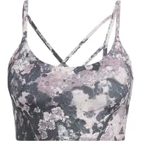 Adidas Brassière femme Yoga Light-Support Long Line Graphic