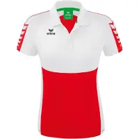 Erima Polo Six Wings Rouge/blanc - 38
