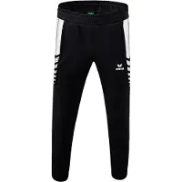 Erima Pantalon de sport noir / blanc