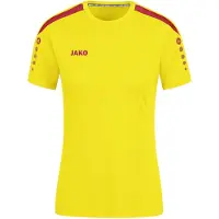 Jako Maillot Femme Power KA, Couleur:citro/rouge, Taille:44