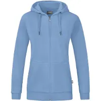 Jako Veste à capuche Organic Femme - Bleu glacier