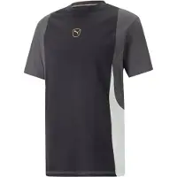 Puma King Short Sleeve T-shirt Noir M Homme
