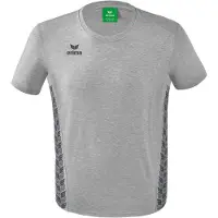 Erima Essential Team Short Sleeve T-shirt Gris XL Homme