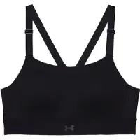 Under Armour Soutien-gorge de sport violet foncé / noir