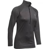 Under Armour Tech Solid Half Zip Long Sleeve T-shirt Gris M Femme