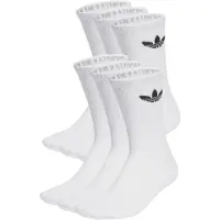 Adidas Chaussettes 'Trefoil Cushion' noir / blanc