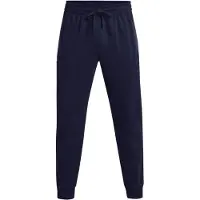 Under Armour Pantalon de sport bleu foncé / blanc
