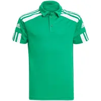 Adidas Squadra 21 Short Sleeve Polo Vert 9-10 Years Enfants