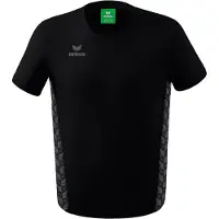 Erima T-shirt Essential Team Noir/gris ardoise Junior