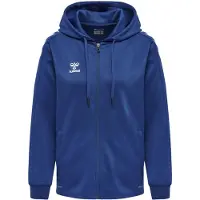 Hummel Veste de survêtement bleu foncé / blanc