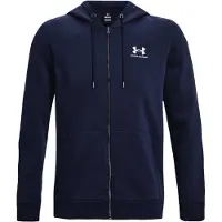 Under Armour Essential Fleece Full Zip Sweatshirt Bleu S / Regular Homme