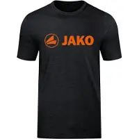 Jako Promo T-Shirt Enfants - Noir Chiné / Orange Néon