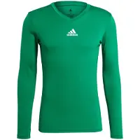 Adidas T-Shirt fonctionnel 'Team Base' vert gazon / blanc