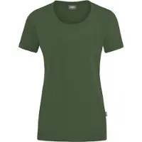 Jako T-Shirt Organic Stretch Femme - Olive