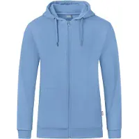 Jako Veste à capuche Organic Hommes - Bleu glacier