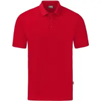 Jako Organic Polo Stretch Hommes - Rouge