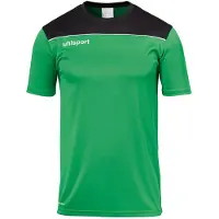 Uhlsport Offense 23 T-Shirt Enfants - Vert / Noir / Blanc