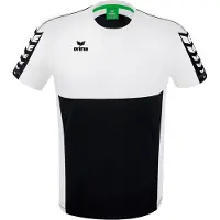 Erima T-shirt Six Wings Noir/blanc - XXXL