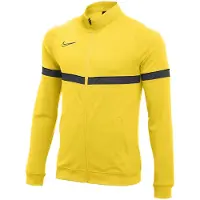 Nike Dri Fit Academy Knit Jacket Jaune 13-15 Years Garçon