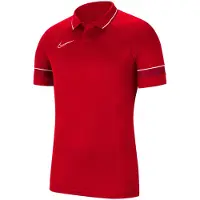 Nike Dri Fit Academy Short Sleeve Polo Rouge S Homme