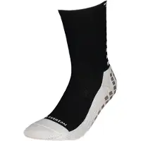 TruSox Hommes, Chaussettes de sport, Chaussettes de Football 3.0 Cushion S720066 noir 39-43,5 (39 - 43), Noir