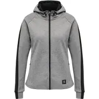 Hummel Veste de survêtement 'Essi' gris chiné / noir