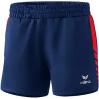 Erima Short de travail Six Wings New Navy/rouge - 34