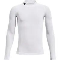 Under Armour Heatgear Armour Mock Long Sleeve Base Layer Blanc 18-20 Years Garçon