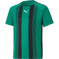 Puma Teamliga Maillot manches courtes enfants - Vert / Noir