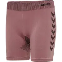 Hummel Pantalon fonctionnel 'First' rose ancienne / noir