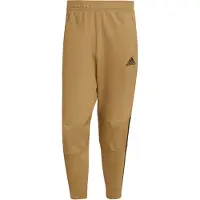 Adidas Pantalon de sport 'Tiro' bleu marine / noisette